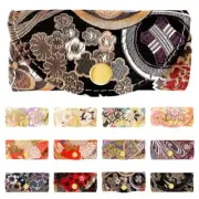 [leo aoi] Nishijin Woven Key Case, Women s, Men s, 4 Rows, Smart Key, Trifold,