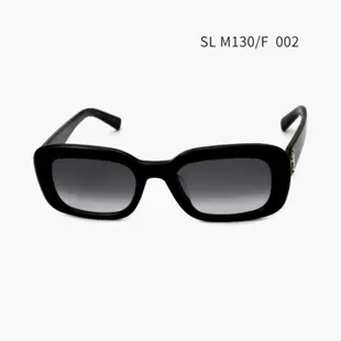 SAINT LAURENT SL M130/F 聖羅蘭太陽眼鏡｜潮流復古美式黑色窄框墨鏡 女生品牌眼鏡框【幸子眼鏡】