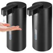2 Pack Automatic Liquid Soap Dispenser, Touchless 12oz/340ml Stainless Steel ...