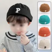 Children's Kids Brimless Cap Skullcap Rolled Cuff No Visor Beanie for Boys