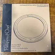 The Pampered Chef Pie Crust Shield #1715 Open Box Never Used Pastry Baking