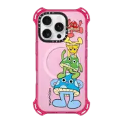 iPhone 16 Pro Bounce Case MagSafe Compatible Mushroom Rainbow