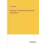 MEMORIALS OF TWICKENHAM: PAROCHIAL AND TOPOGRAPHICAL