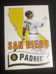 2021 Topps 582 Montgomery Club Set 2 Manny Machado Padres 15