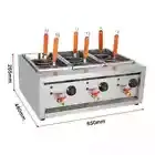 Four-hole Electrically Heated Pasta Cooker Countertop Dumpling and Pasta Cooker