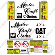 Fits Caterpillar C-Series Forklift Decal Kit Master Craft - 7 YEAR 3M VINYL!