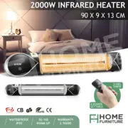 Maxkon Carbon Infrared Heater 2000W Electric Instant Strip Heat Patio Outdoor