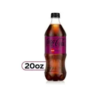 3 COKE Coca-Cola CHERRY Zero Sugar Soda Pop 20 oz Bottles Coca Cola