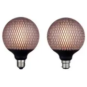 4w LED B22, E27 G125 Globe Warm White 2700k 9B22LED29, 9E27LED29