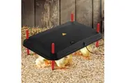 Chick Brooder Heating Plate Chicken Coop Heater Chook Brooding Poultry Duck Warmer Adjustable for 40 to 50 Chicks 45x60cm