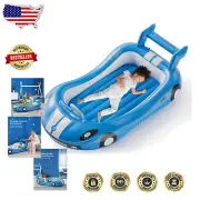 Lightweight Inflatable Kids Air Mattress with Hand Pump - Ideal for Sleepovers