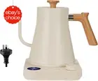 Gooseneck Kettle, 1200W, 0.9L, LCD Display, ℉/℃. Ideal for Coffee and Tea.