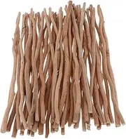 Generic 50 Pack Natural Driftwood Branches - 40cm Craft Sticks, Mini Wood Log for Aquarium Decor and Crafts