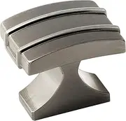 [Amerock] Davenport Davenport 1-1/4 in (32 mm) Length Gunmetal Cabinet Knob, Gunmetal