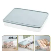 2 Pcs Refrigerator Organizer Bins Storage Box Large Capacity Egg Holder Travel