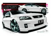 Holden Commodore VE SSV HERON A3 FRAMED PRINT (HC336)