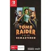 Nintendo Switch Tomb Raider I-III Remastered Collection Play Video Game 15y+