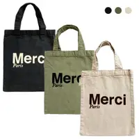 在飛比找蝦皮商城優惠-MERCI Merci Paris Tote Bag 棉質迷