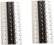 PLAFOPE Pack Geometric Wrapping Paper Stylish Book Cover DIY Craft Material for Occasions Wedding Birthday