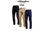 KingGee Mens 4 Packs Comfort Max Stretch CTE3 Knee Pads Cargo Pocket Pant K13008