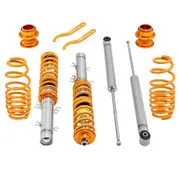 [MaXpeedingrods] Coilover Suspension Kit Coilovers compatible for VW Golf Mk4 MKIV 1J1 compatible for Seat Shock Absorber