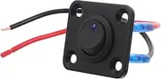 Vaguelly Rv Boat Modification Waterproof Rocker Switch Built-in Light for On-Off Control