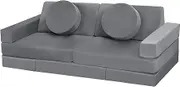 Tubby Modular Kids Play Couch 14 pcs Toddler Baby Kids Sofa Couch DIY Furniture