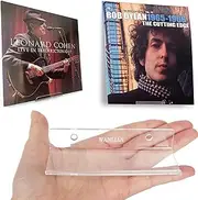 Acrylic Record Album Holder Shelves, 3.94 inchClear Acrylic Album Record Holder Display Shelf, Vinyl Record Shelf Wall Mount, Display Your Daily LP CD Collection