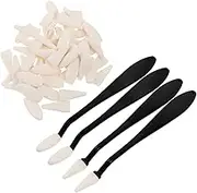 Detail Eraser for Artists Sketch Knife Blender Sticks for Drawing Art Blending and Erasing Black