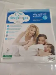 SERTA TWIN XL SLEEP TO GO 20" ELITE MATRESS PROTECTOR WITH SCOTCHGARD