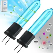 Qualirey 2 Pack UV C Light Bulb Compatible with Clarifion ODRx Cat Odor...