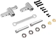 1:14 Brushless RC Car Drivers -kit -rc -car Attacks Car Resistant Metal -Upgrade Parts for 1/14 Go 14209 14210, Silver