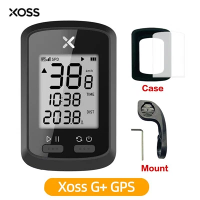 XOSS G+ GPS Bike Computer Wireless Cycling Bluetooth Ant+ Waterproof Speedometer
