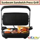 Sunbeam Jaffle Maker Sandwich Press Electric Kitchen Adjustable Grill Griddle AU