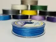Whipping Twine 1mm 25mt Polyester Waxed Thread Spool (Light Blue)