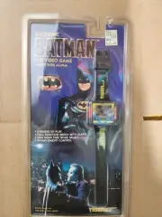 Vintage Tiger Electronics Batman Watch 1989 Lcd Video Game Watch New Sealed