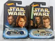 Disney Star Wars Hot Wheels Cars. Two In Set New In Package
