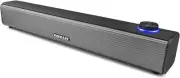 INSMART Computer Speakers, Wired Sound Bar, USB Powered & Aux Connection **NEW**