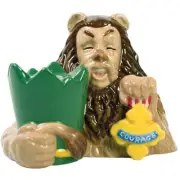 WIZARD OF OZ COWARDLY LION & COURAGE SALT & PEPPER Shakers #17218 - FREE SHIP!
