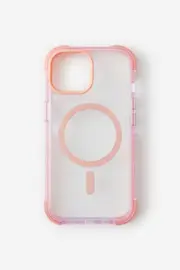 [Typo] Typo - Active Shockproof Case Iphone 13/14/15 - Pastel lavender / peach SOLID PASTEL LAVENDER / PEACH