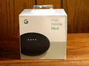 Google Home Mini Smart Assistant - Charcoal (GA00216-US) SEALED NEW