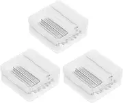 Beatifufu 102pcs Eyelash Extension Adhesive Strip Quality Material Safe for Daily Use Home Salon Kit