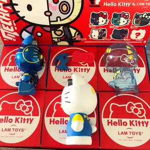 【撒旦玩具 SatanToys】預購 Lam Toys x Hello Kitty  凱蒂貓 半剖系列 盲盒 盒抽 機械
