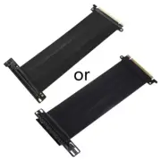 Full Speed PCIE X16 Risers Shielded Extender with antijam for GPU Vertical