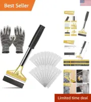 Razor Blade Scraper, Scraper Tool, 4 In Metal Floor Scraper with 20PCS Extra ...