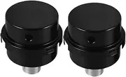 Yardenfun 2 Pcs Air Compressor Filter Elements Compact Portable Air Filter Replacement for Quiet Operation Office Home Factory Intake Muffler for Inflating Car Tires