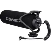 COMICA V30LITEB Condenser Shotgun Lite Mic Camera Plug-In Power CONDENSER SHOTGUN LITE MIC