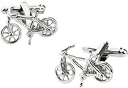[JYHLSHBA] Cufflinks For Men 1 Pair Of Men'S Cufflinks Bicycle Pure Copper Cufflinks Men'S French Shirt Cufflinks