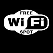 Free WiFi Business Vinyl Decal Sticker Car Window Wall Truck Wireless Store Sign