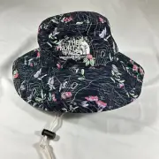 The North Face Recycled ’66 NF0A5FX2AY Brimmer Hat Black Women Flower Print S/M
